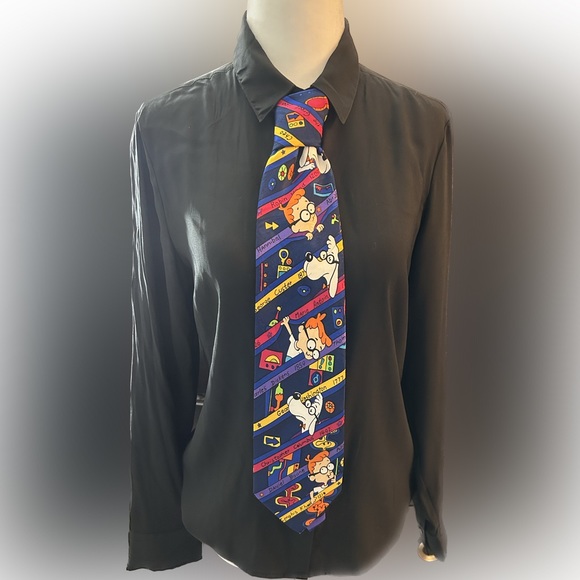 Necktie classy business casual Rocky and Bullwinkle - Picture 5 of 7